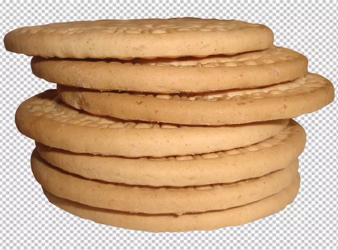 Free Premium PNG homemade cookies of irregular round or oval shape PNG