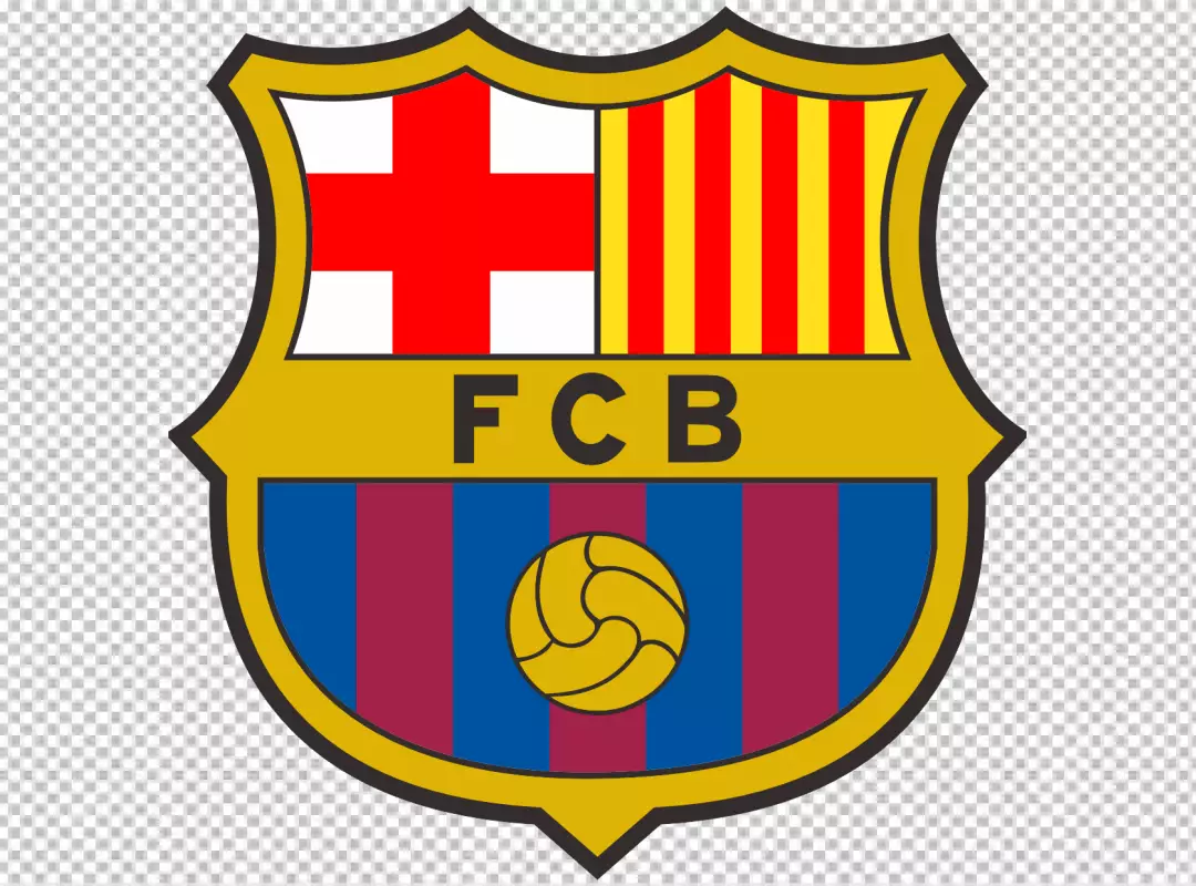 Free Premium PNG Barcelona football club Spanish team Logo