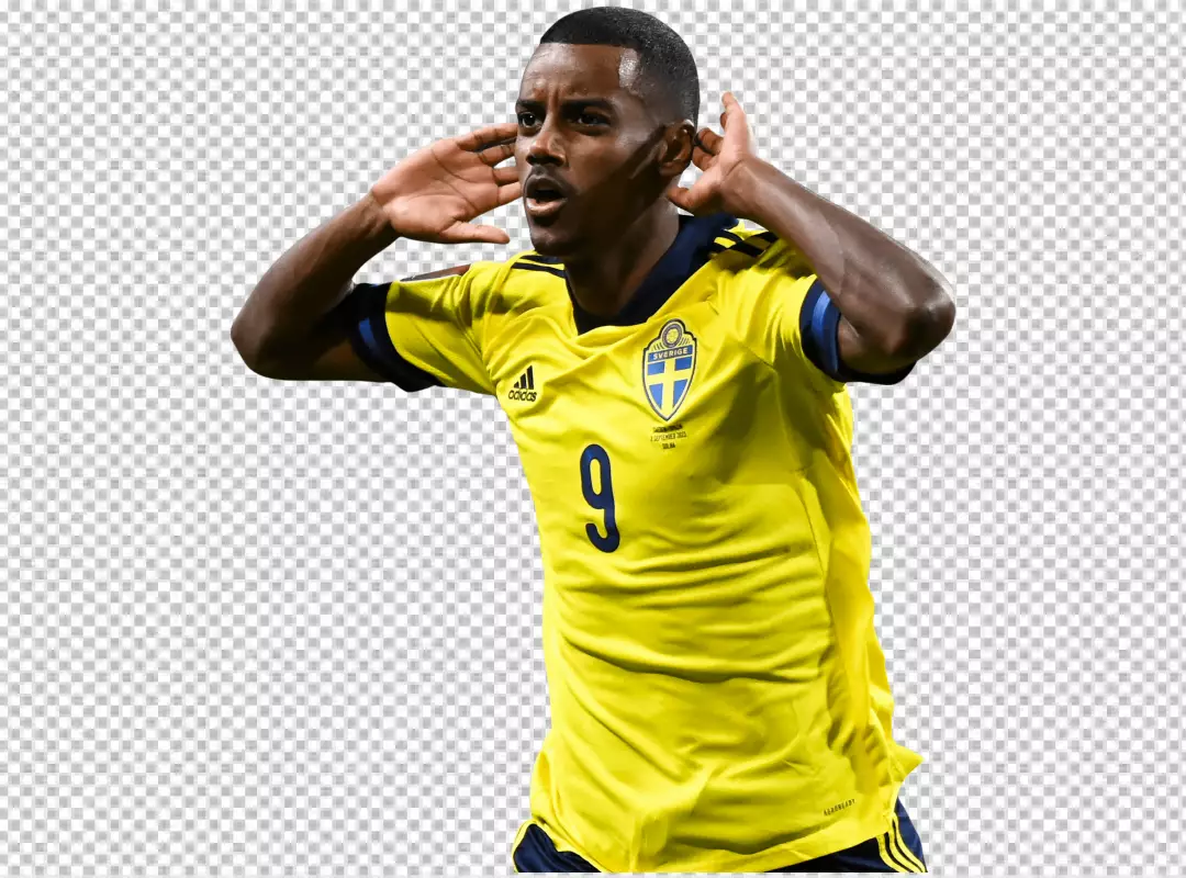 Free Premium PNG Swedish footballer Alexander Isak is currently playing for Real Sociedad in La Liga, and is a member of the Sweden national team