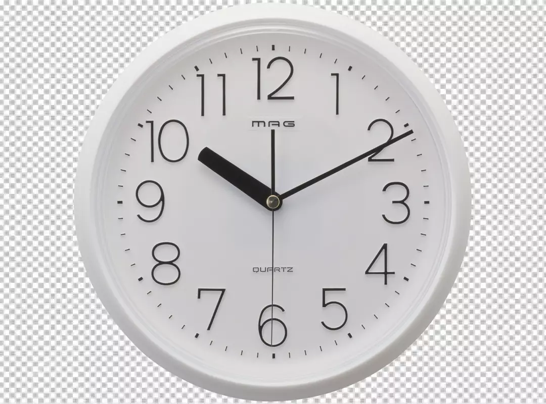 Free Premium PNG Wall clock isolated transparent background 