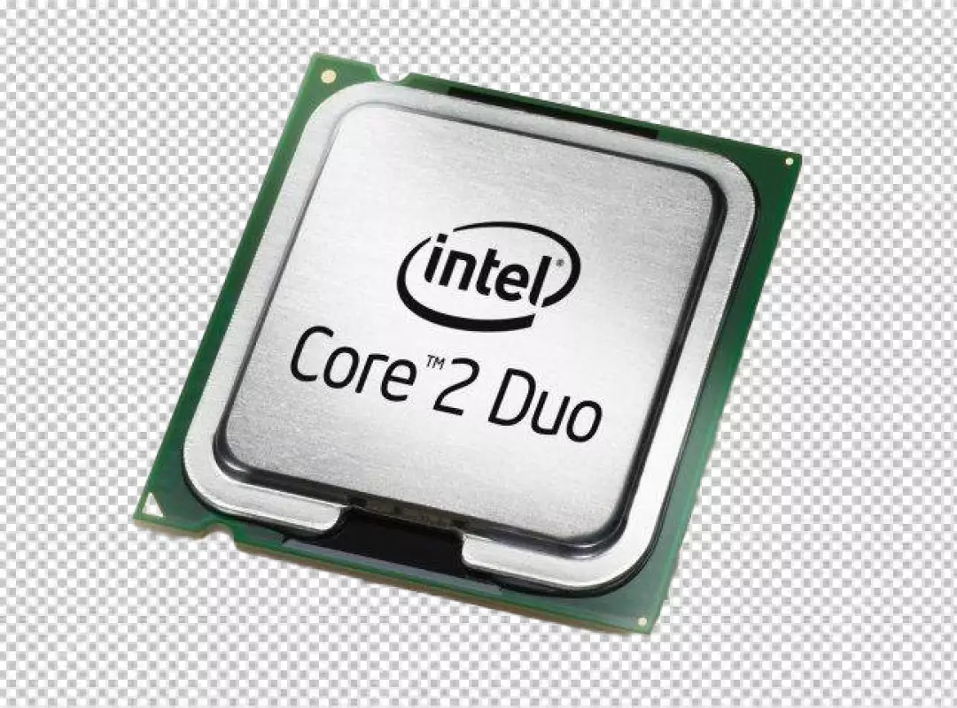 Free Premium PNG Technology CPU computer microchips with isolate on transparency background