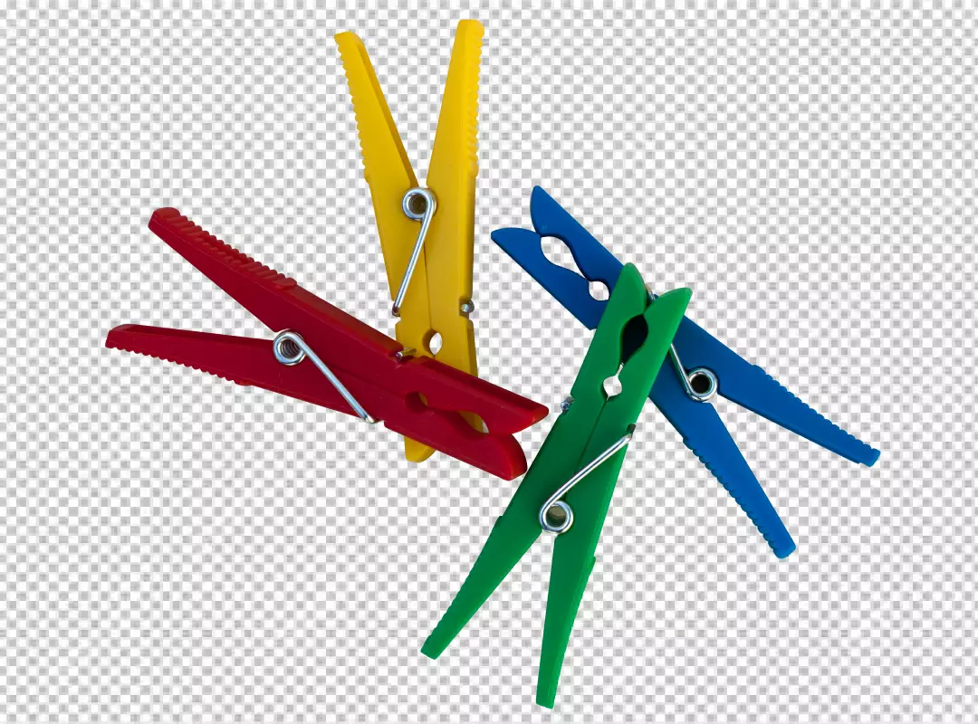 Free Premium PNG Colorful clothespin transparent background