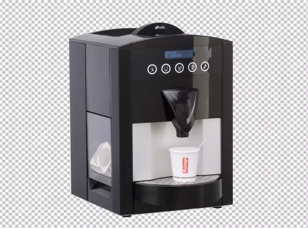 Free Premium PNG A coffee maker that has the word quot lager