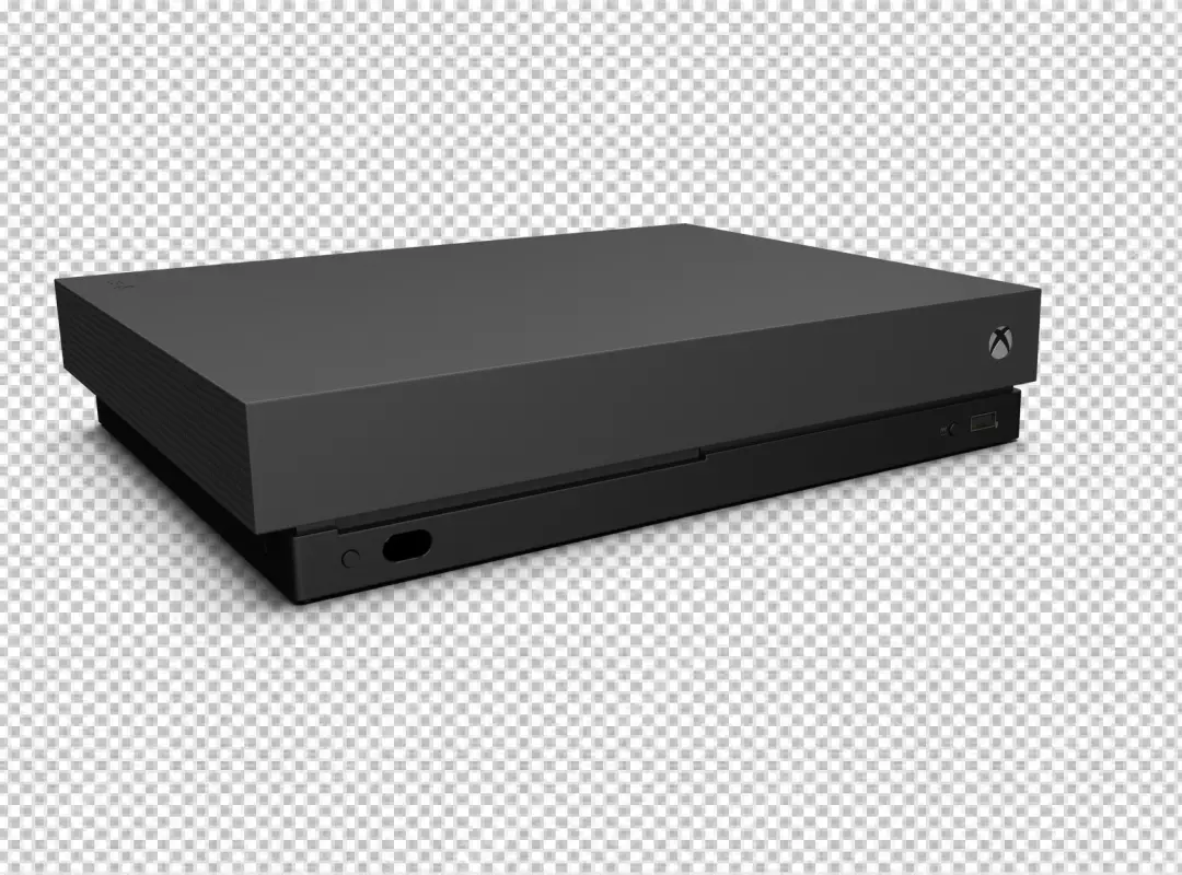 Free Premium PNG Xbox series X  modern Gaming console Powerful console Minimalist design