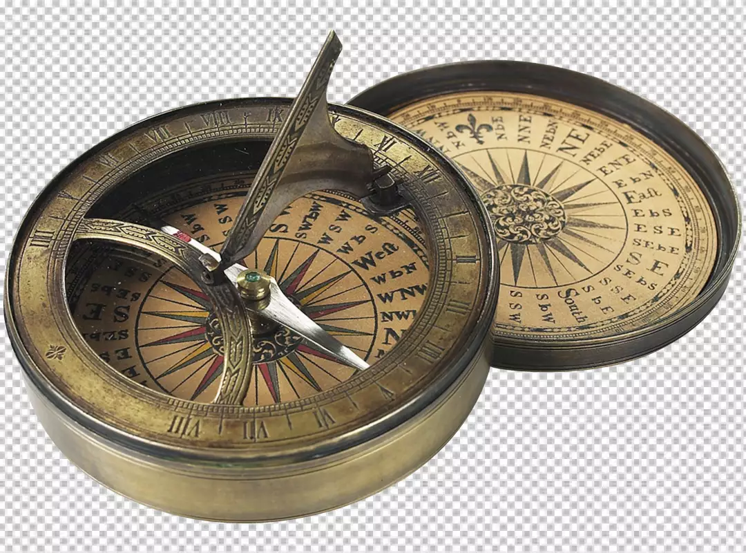 Free Premium PNG Compass transparent background 