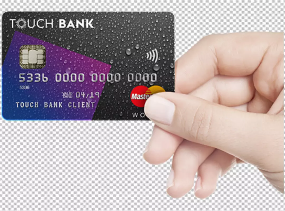 Free Premium PNG Isometric effect credit card PNG BG