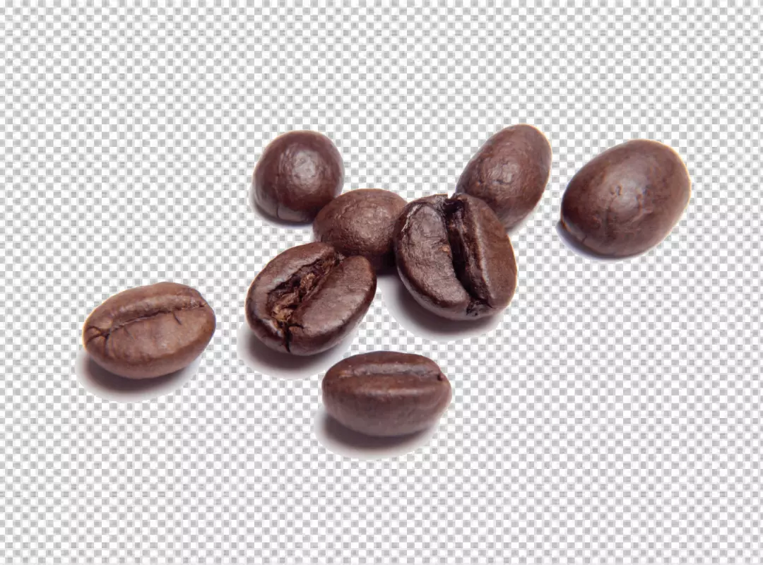 Free Premium PNG Brown Coffee Beans on Transparent PNG