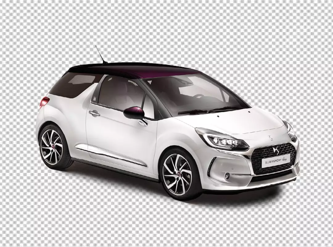 Free Premium PNG White color citroen car png