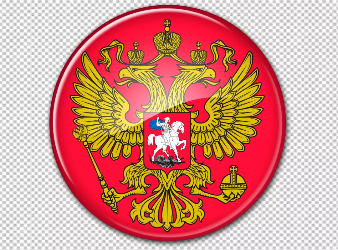 Free Premium PNG Coat arms of russia transparent background 