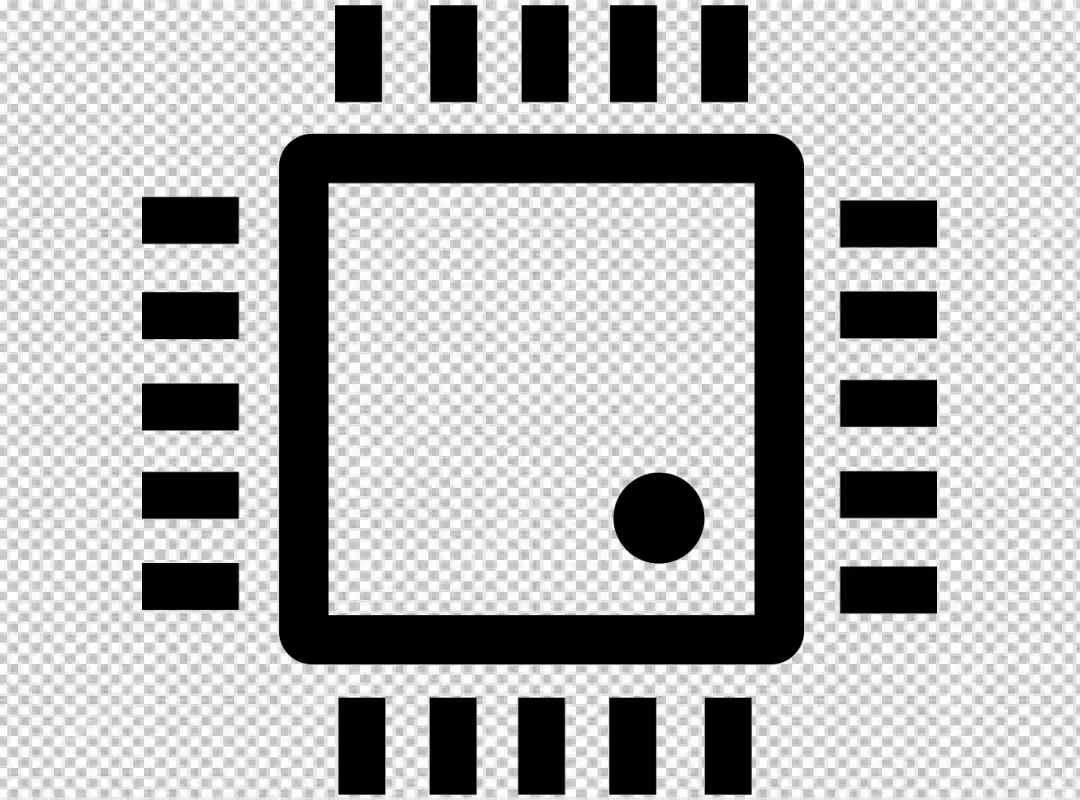 Free Premium PNG CPU  processor transparent background PNG