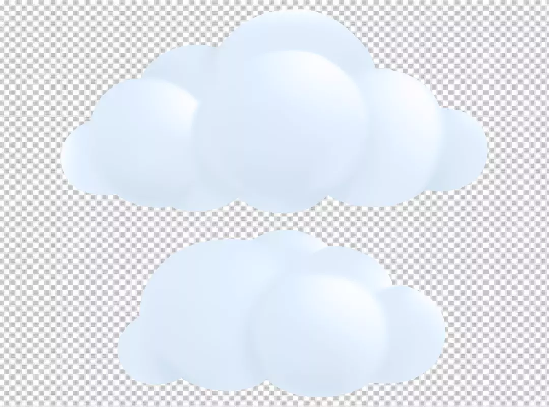 Free Premium PNG cloudy sky with realistic fluffy clouds PNG