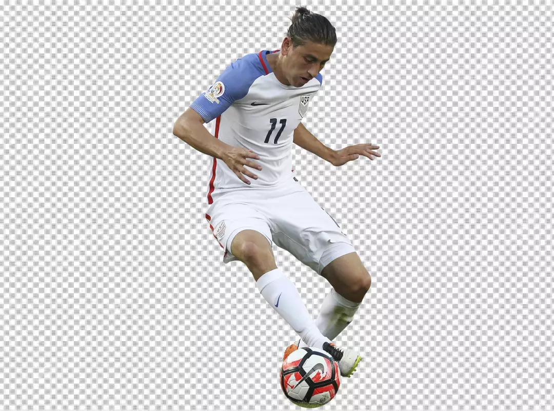 Free Premium PNG Alejandro Bedoya U.S. Soccer Official football Player