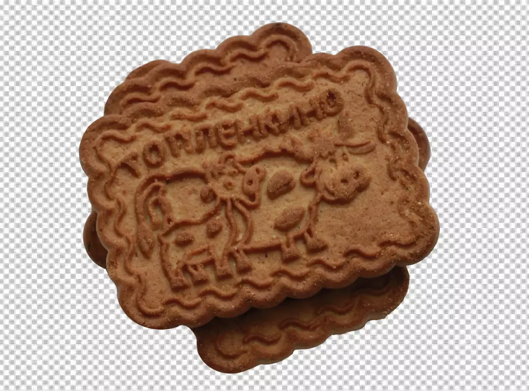 Free Premium PNG Front view sweet biscuits on white cookie sugar dessert tea photo cake PNG