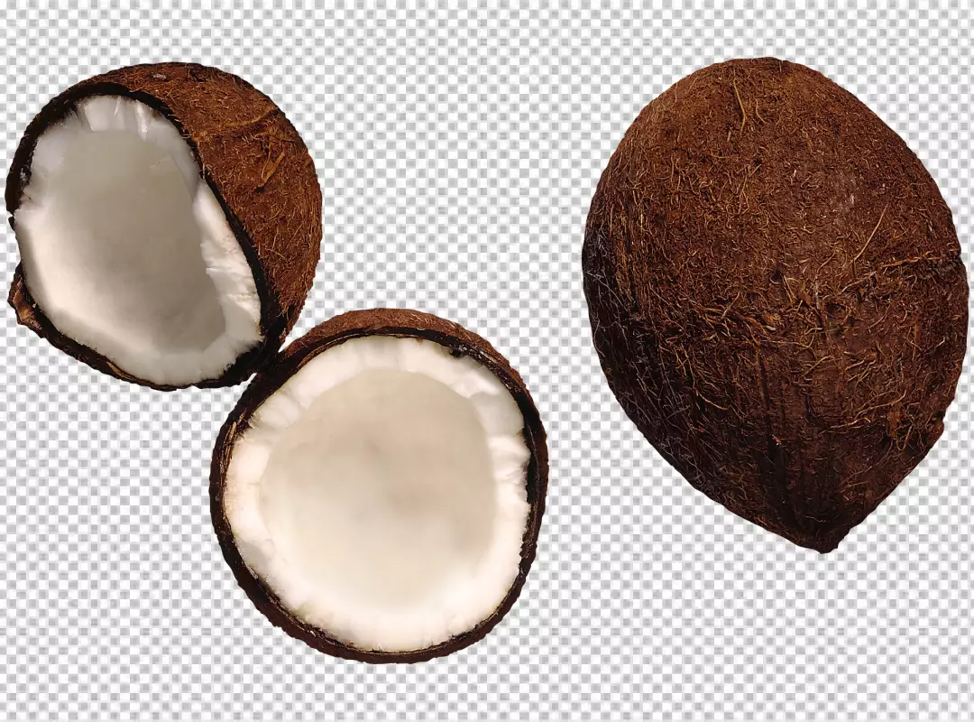 Free Premium PNG Fresh coconuts and coconut