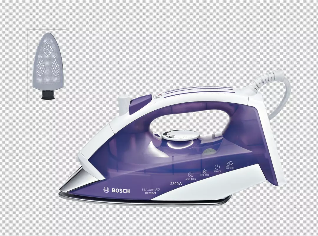 Free Premium PNG Realistic iron purple color png