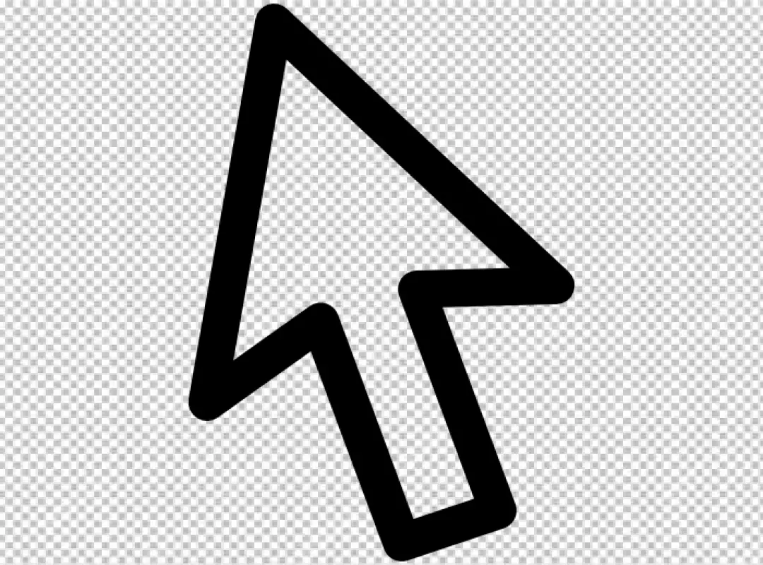 Free Premium PNG A paper airplane with a black triangle on it PNG