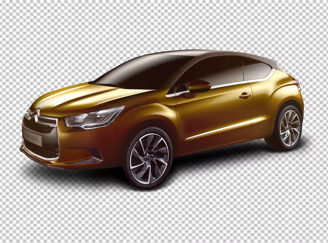 Free Premium PNG Golden color SUV