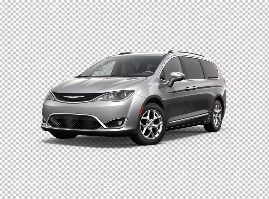 Free Premium PNG A gray car on transparent background