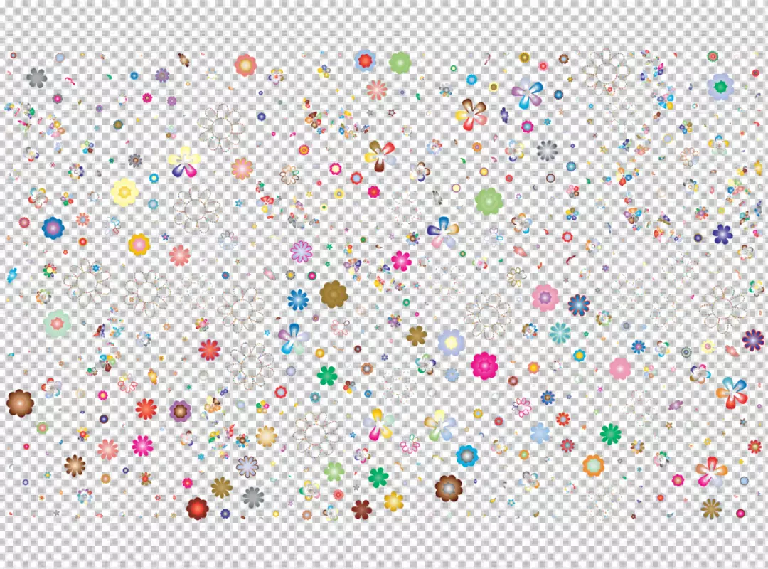 Free Premium PNG confetti falling on a transparent background Confetti falling backdrop design PNG