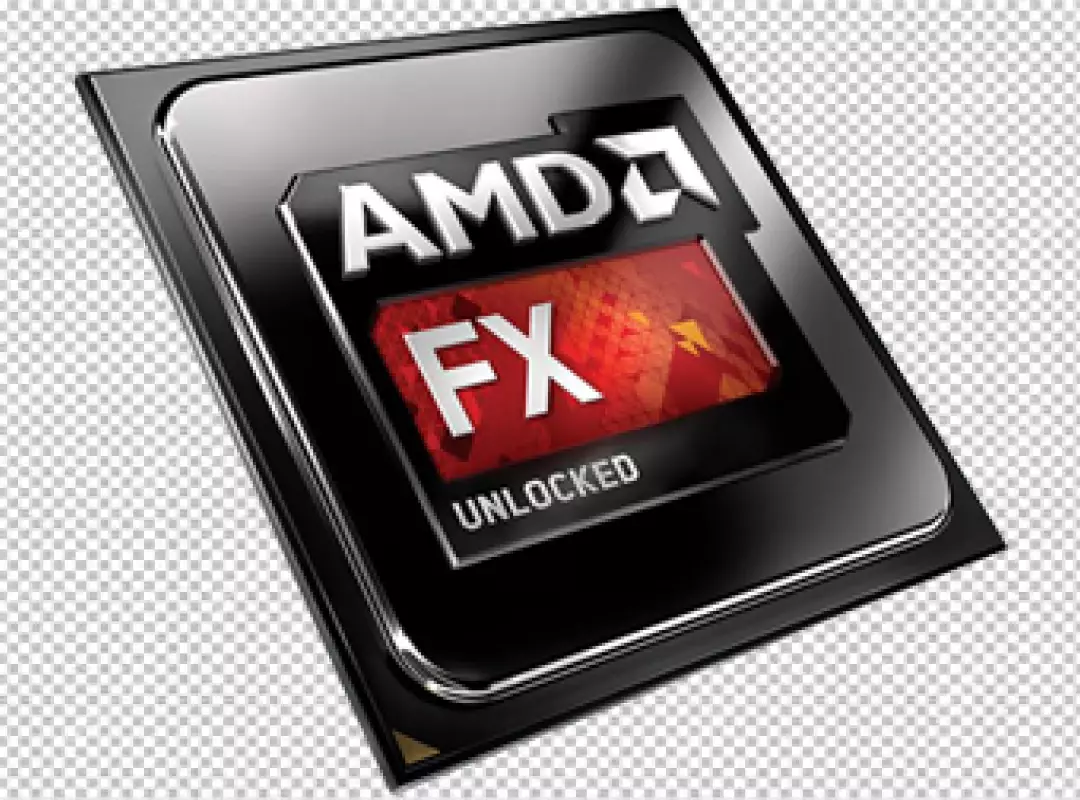 Free Premium PNG AMD FX processor transparent background 