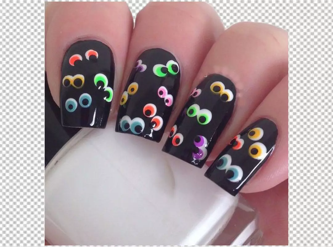 Free Premium PNG Halloween Nails png Background