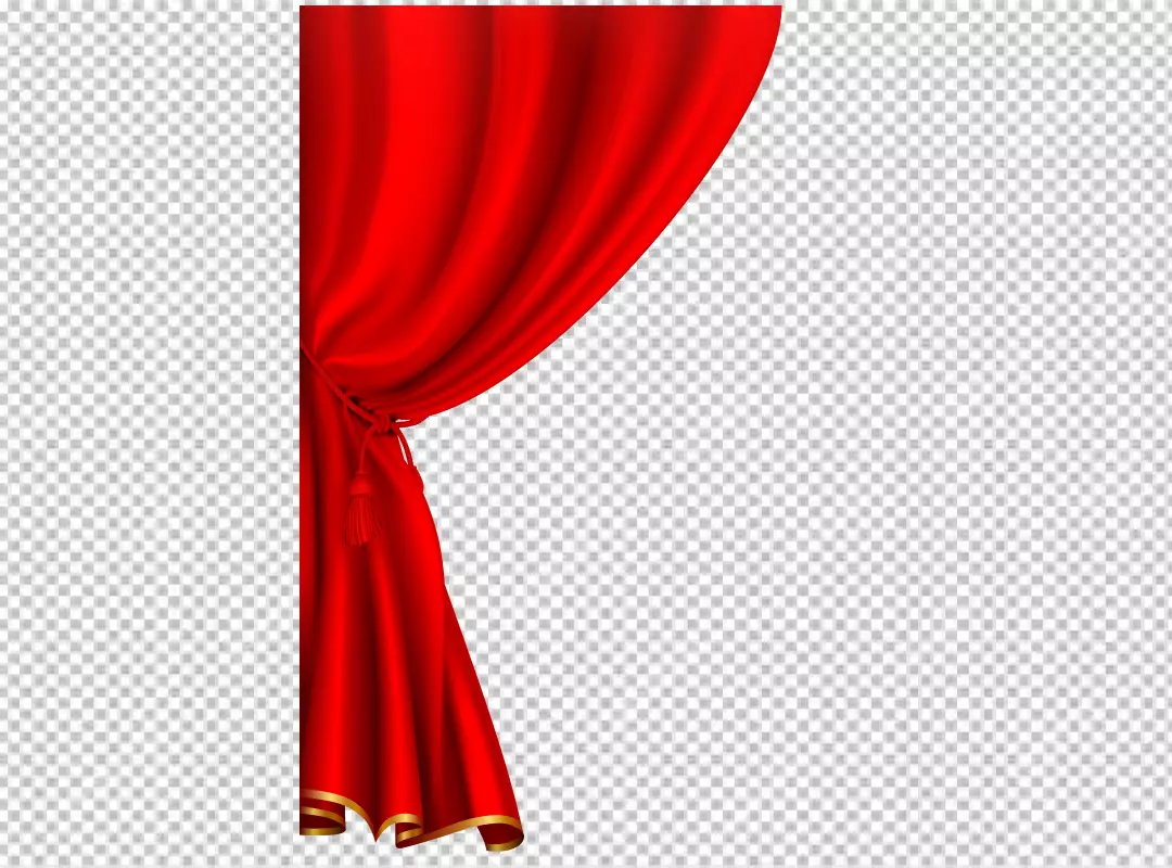 Free Premium PNG cinema curtains with focus ligh PNG