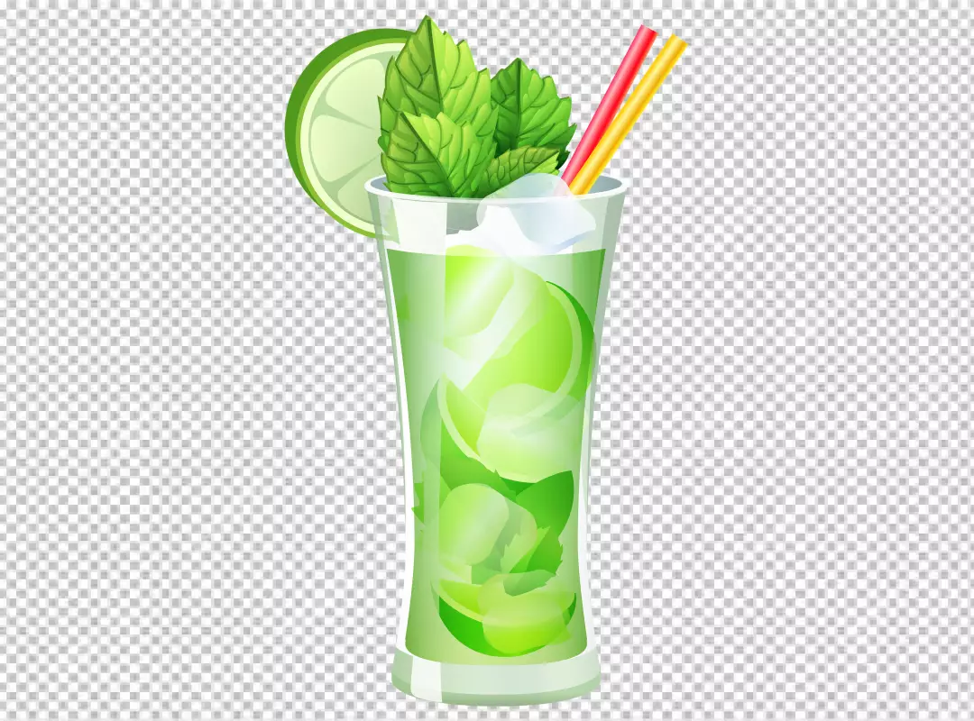 Free Premium PNG A picture of different drinks including PNG