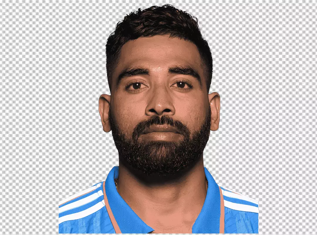 Free Premium PNG Mohammad Siraj Right arm Medium Fast