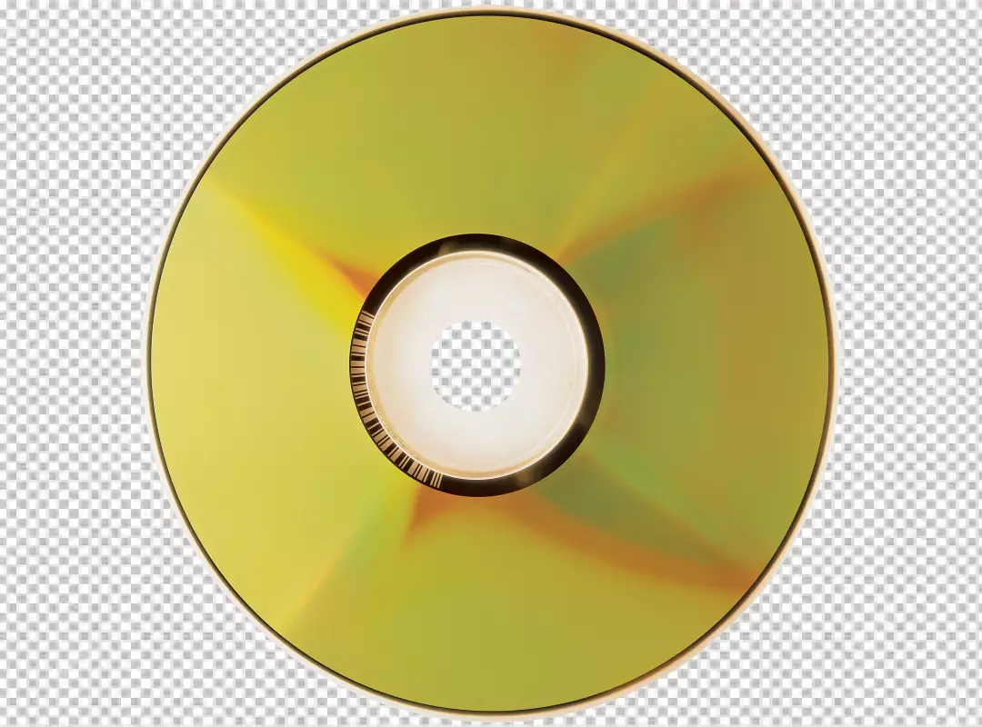 Free Premium PNG PNG yellow compact disc