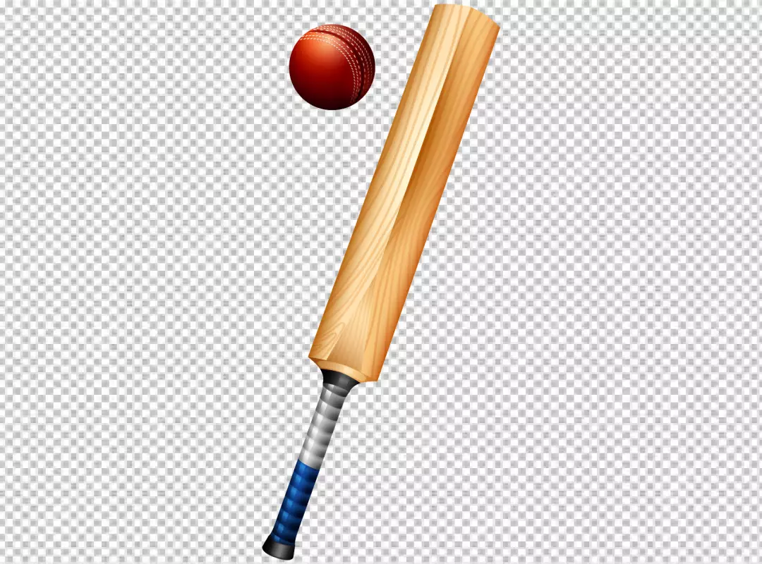 Free Premium PNG bat and a bat with the words cricket on it PNG