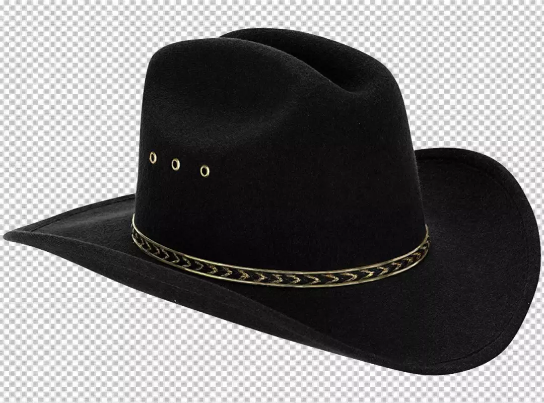 Free Premium PNG Cowboy hat and mustache on transparent background