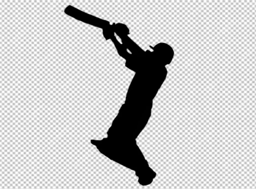 Free Premium PNG batsman isolated on transparent background 