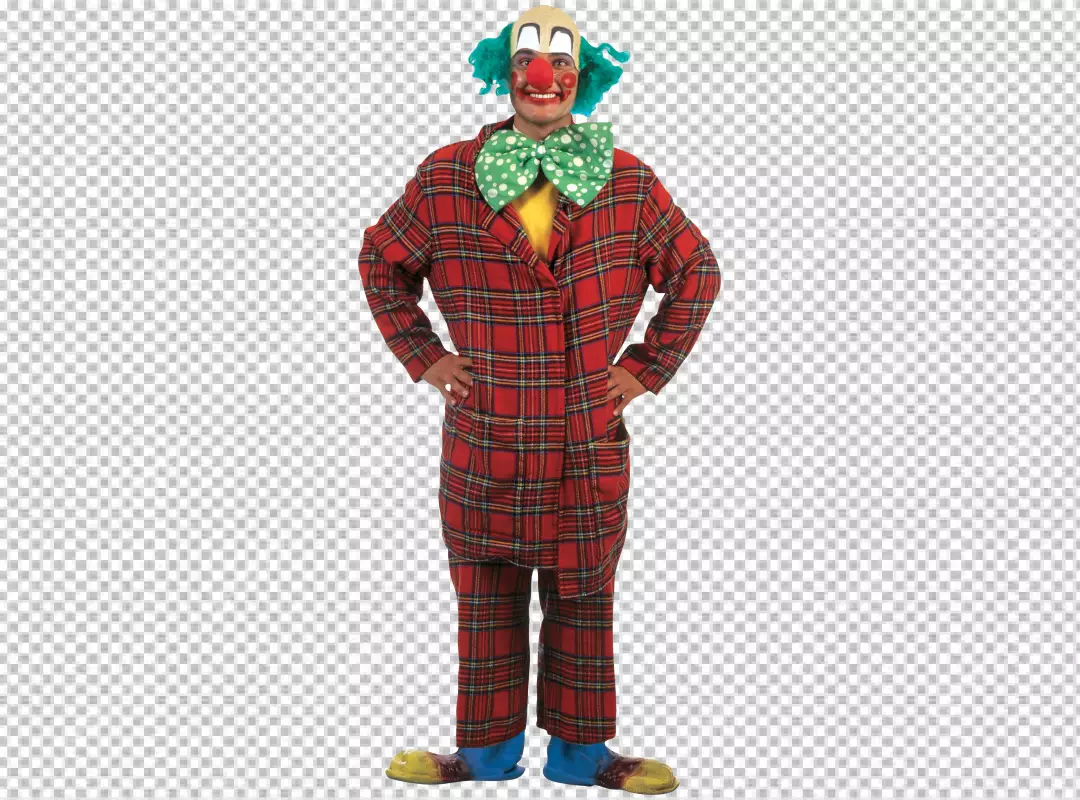 Free Premium PNG Funny clown character transparent background 