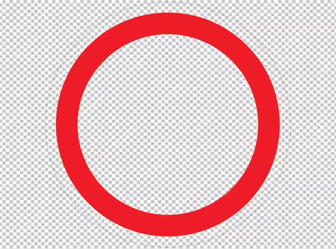 Free Premium PNG Red color circle transparent background png