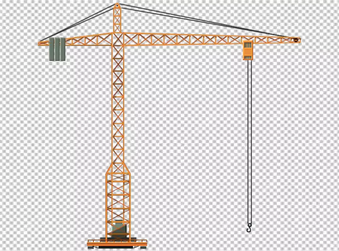 Free Premium PNG  crane with the number 35 on it PNG