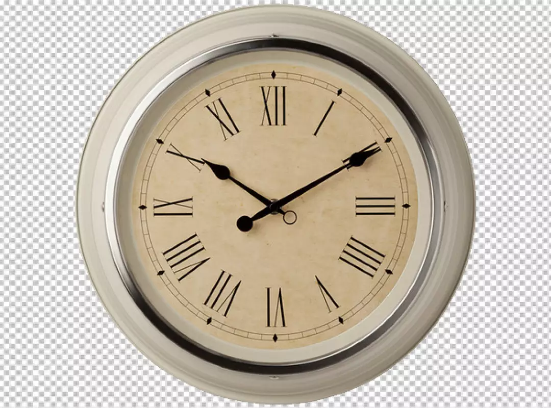 Free Premium PNG Round wall clock png