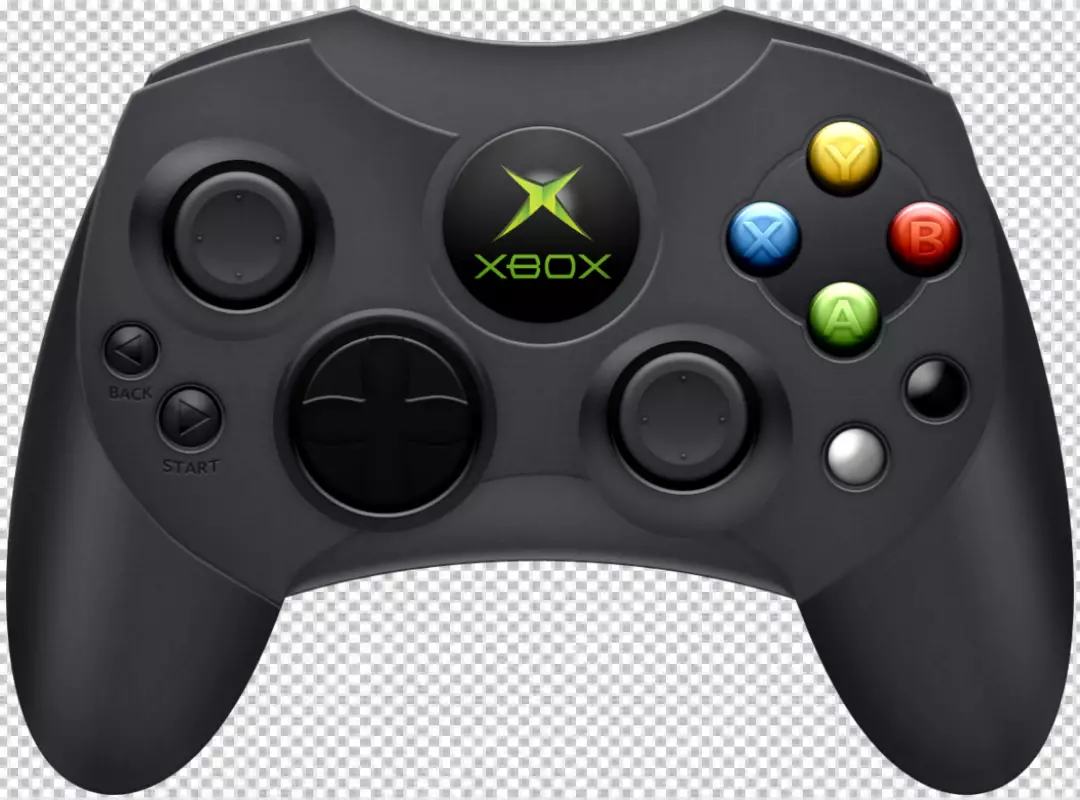 Free Premium PNG Xbox one black Controller sleek design and essential gaming features