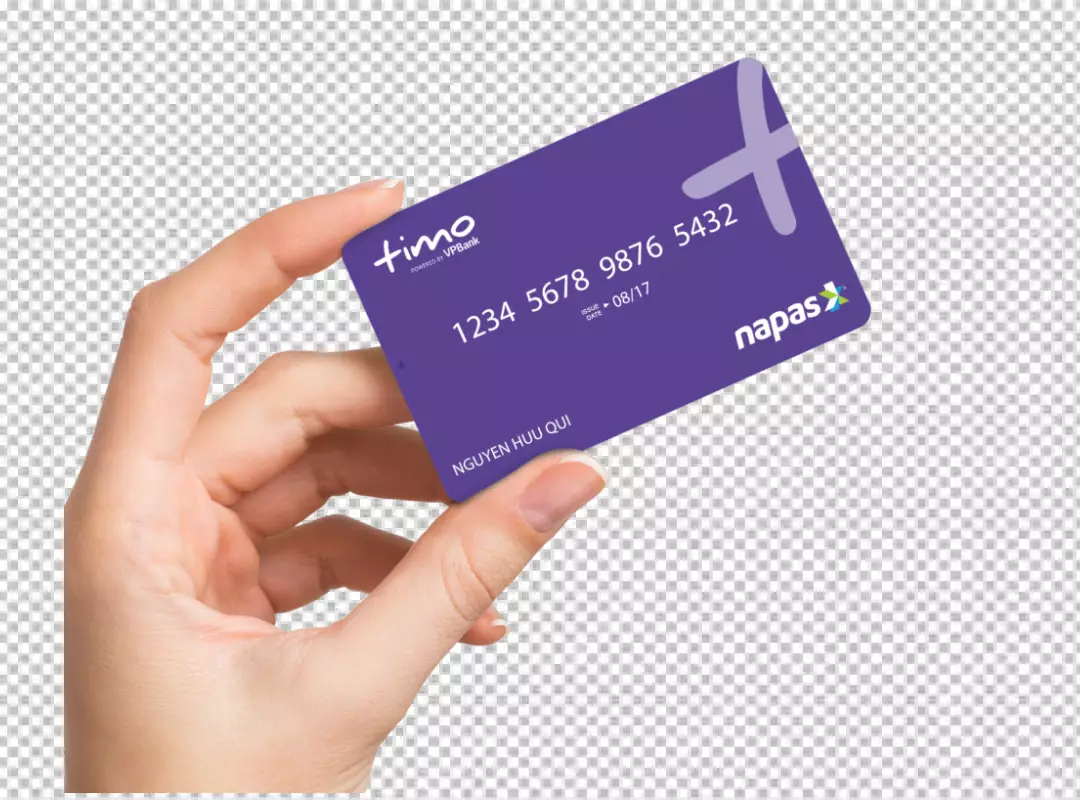 Free Premium PNG Isometric effect credit card PNG