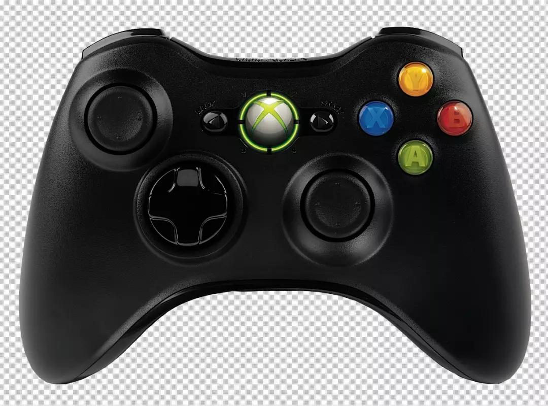 Free Premium PNG Xbox one black Joystick Essential Gaming gear with a sleek design