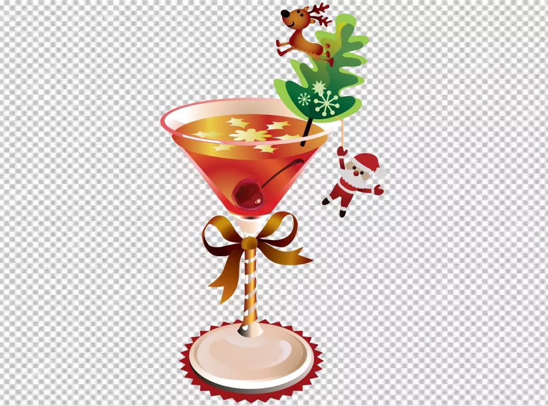 Free Premium PNG PNG cocktail collection theme