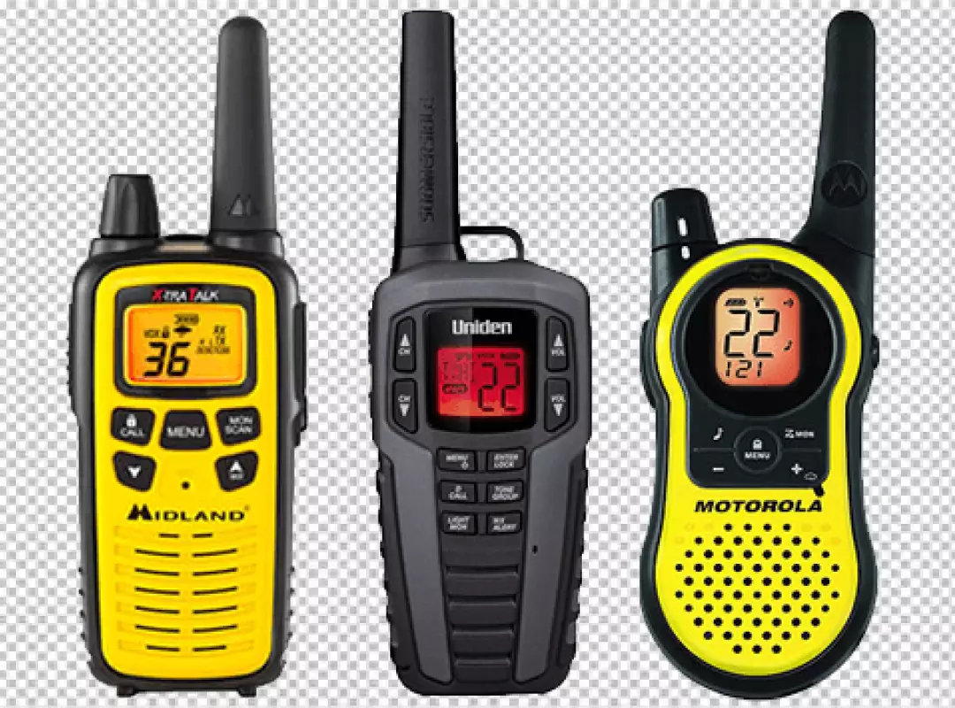 Free Premium PNG colorful walkie talkie transparent