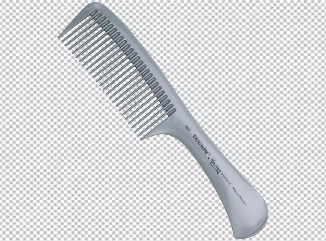 Free Premium PNG A black comb with the word quot comb