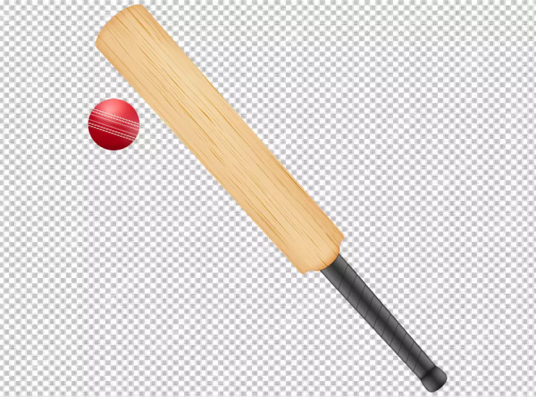 Free Premium PNG Realistic bat ball isolated on transparent background  PNG