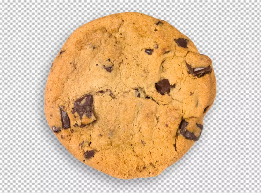 Free Premium PNG  chocolate chip cookies isolated on transparent background PNG