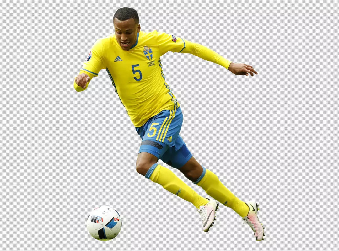 Free Premium PNG Martin Olsson Swedish former footballer