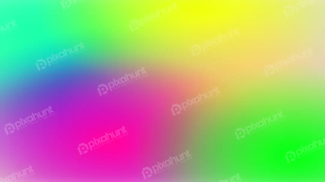 Free Premium Stock Photos gradient is from top left to bottom right, with the colors changing from yellow to green to blue to purple