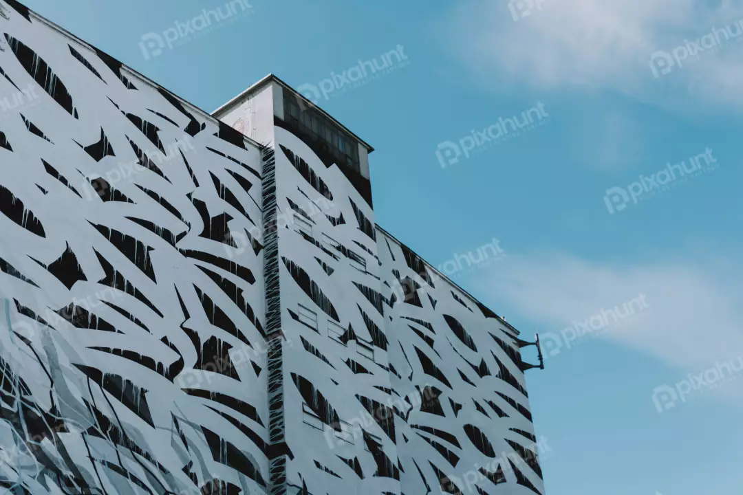 Free Premium Stock Photos looking up at a large building