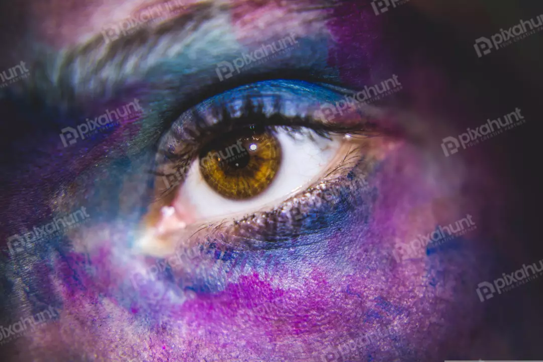 Free Premium Stock Photos a close-up of a woman's eye