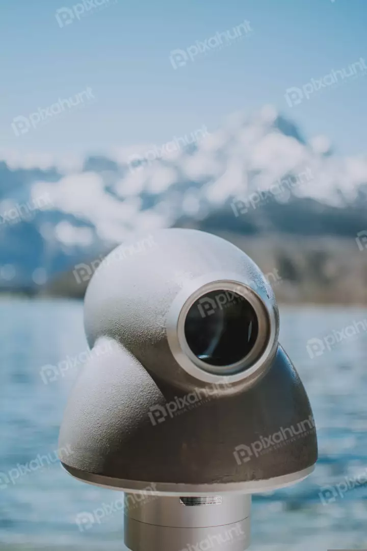 Free Premium Stock Photos a close-up of a telescope