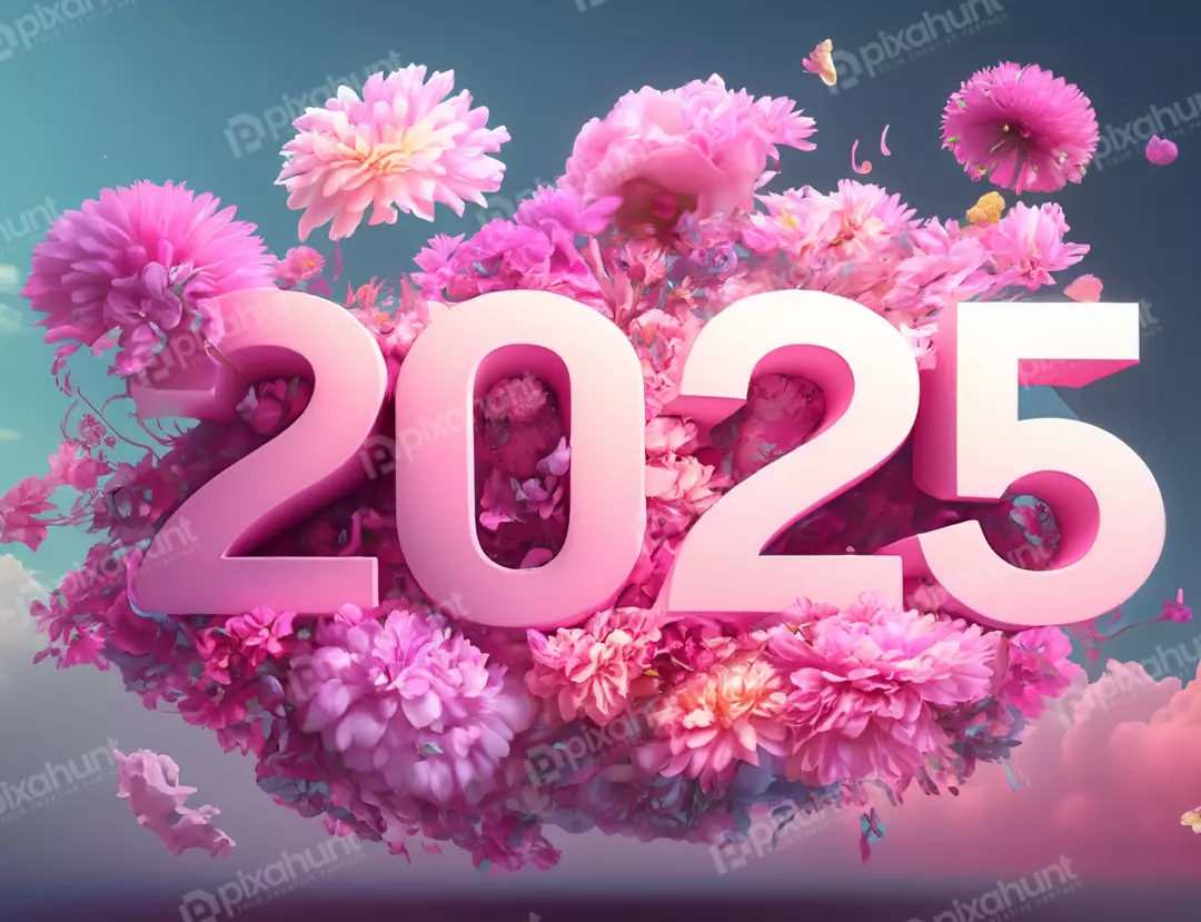 Free Premium Stock Photos Free Pink Roses Background Clipart for Happy New Year 2025